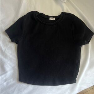 Garage Black Baby Tee